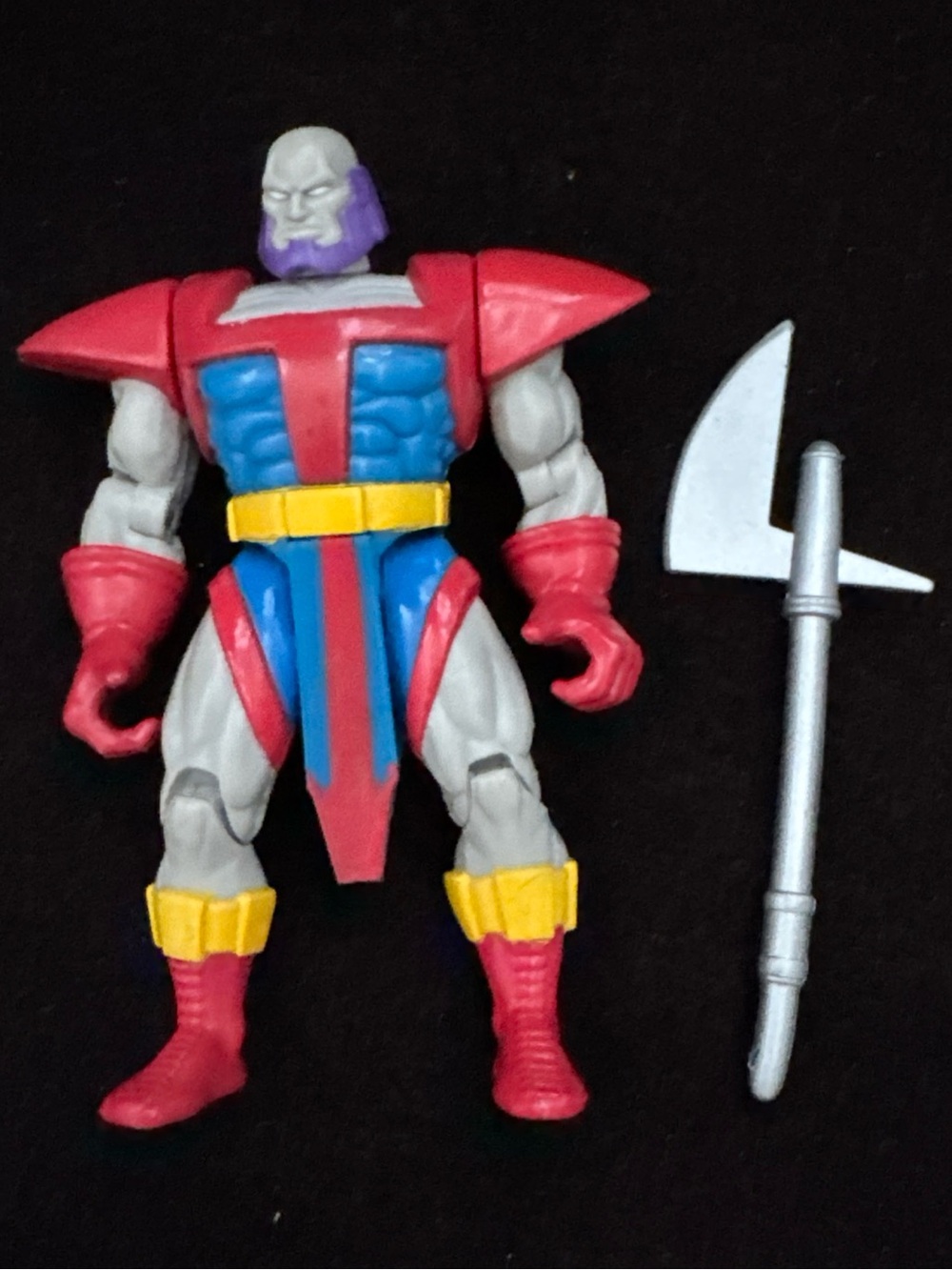 Marvel Vintage Toybiz 1994 Fantastic Four Terrax With Weapon
